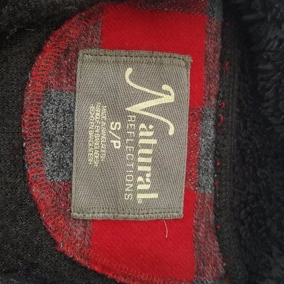 Women's NATURAL REFECTION Hoodies & Sweatshirts Size S Black / Red - Picture 5 of 8